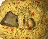 A picture of step 5 of Jollof Spaghetti.