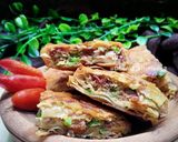 Foto langkah ke 5 dari resep Martabak telur homemade.