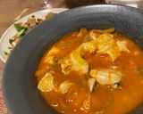 Hình bước làm 7 của món Món hầm hàn quốc "Jjigae" 🇰🇷 với sự biến tấu của Việt Nam (Jjigae with a Vietnamese twist) 🇻🇳