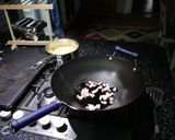 A picture of step 1 of Salmon stir fry.