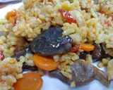 Foto del paso 3 de la receta Arroz meloso Campero con Setas, lomo y pollo