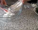 Foto del paso 3 de la receta Pan Árabe con relleno de espinacas y queso