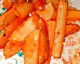 A picture of step 3 of Potato wedges.