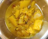 A picture of step 7 of Ghiya Bhaat.