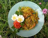 Foto langkah ke 8 dari resep Mie Goreng Kampung.