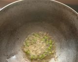 A picture of step 2 of Papad Sabzi.