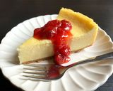 A picture of step 8 of Rice Cooker Cheesecake with Biscuit Base.