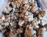 A picture of step 2 of Ken's Apple Crisp.