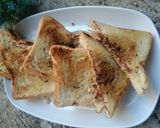 Foto langkah ke 3 dari resep Roti bakar Coklat Kacang Keju.