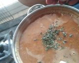 A picture of step 9 of Dal Pakwan.