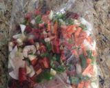 Foto del paso 2 de la receta: Rollitos de gambas y verdura