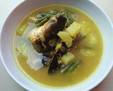 Foto langkah ke 5 dari resep Gangan asam kepala patin (gangan banjar).