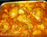 صورة لخطوة 3 من وصفة أحلي صينيه فراخ بالبطاطس😋👍