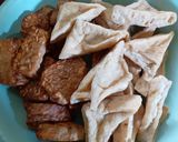 Foto langkah ke 1 dari resep Tahu Tempe Pedas Manis.