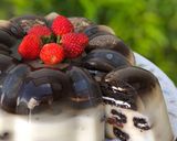 Foto langkah ke 6 dari resep Oreo nutella pudding.