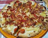 Pizza Sosis Nanas langkah memasak 5 foto