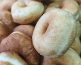Gambar langkah 4 resipi Donut Kampung Gebu Gebas.