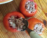 Foto del paso 5 de la receta: Tomates 🍅 rellenos con atún 🐟