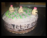 Foto del paso 6 de la receta: Bizcocho de tejate con crema pastelera de elote y una mermelada