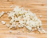 A picture of step 2 of Caesar salad dressing.