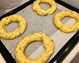Sajttal töltött magvas koszorú recept fázis 6 fotója