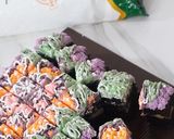 Foto langkah ke 9 dari resep Brownies Ketan Batik 2 Telur - Versi Panggang.
