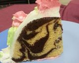 A picture of step 9 of Marble cake.