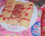 A picture of step 4 of Semolina with tomato sauce burritos.