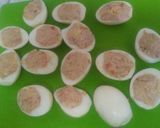 Foto del paso 6 de la receta: Huevos empanizados con relleno de atún