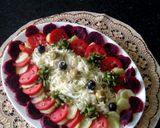 A picture of step 2 of Assorted vegetable salad.