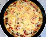 รูปขั้นตอนการทำที่ 6 ของ ไข่ต้มชีสออมเล็ต boiled egg cheese omelette