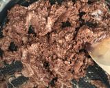 A picture of step 2 of Chocolate raspberry ‘mousse’ or ‘truffle’ - vegan.