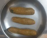 A picture of step 2 of Gatte ki Sabzi.