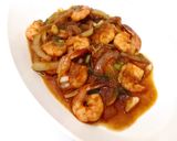 Foto langkah ke 5 dari resep Udang Tumis Mentega.
