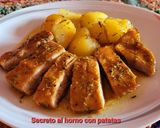 Foto del paso 8 de la receta Secreto al horno con patatas