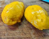 A picture of step 5 of Shrimp, Mango, and Arugula Salad.