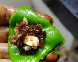 A picture of step 5 of Kaju pan roll.