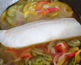 Foto del paso 6 de la receta: Lomo de bacalao skrei con pimientos