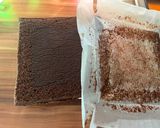 A picture of step 15 of 145 • Soft Chocolate, Almond, and Coffee Cake ❤️❤️❤️❤️.