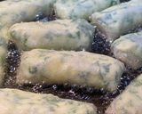 Une image de l'étape 4 de Nems épinards-feta.