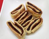 மினி சாக்லேட் ரோல் (Mini chocolate roll recipe in tamil) ரெசிபி ஸ்டேப் 6 புகைப்படம்