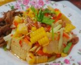 รูปขั้นตอนการทำที่ 3 ของ ยำมะม่วง ข้าวโพดหวาน สูตรง่ายมั่กๆ #2