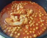 Foto del paso 3 de la receta Potaje de garbanzos de bacalao con tomate 🍅🐟