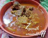 A picture of step 4 of Hyderabadi Aloo Gosht Khorma.