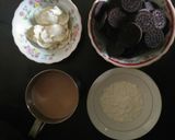 Foto langkah ke 1 dari resep Brownies Oreo Kukus.