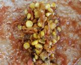 A picture of step 5 of Veggie Chapati wraps.