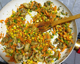 Foto del paso 4 de la receta: Zapallo italiano Relleno Vegetariano
