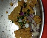 A picture of step 14 of Bharta with lefover watered rice (Panta Bhat).