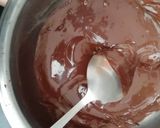 Foto langkah ke 1 dari resep Brownies Kukus Ny. Liem (versi letter cake).