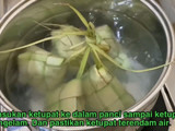 Ketupat lebaran hanya 25 menit